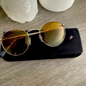MVMT sunglasses- yellow tint